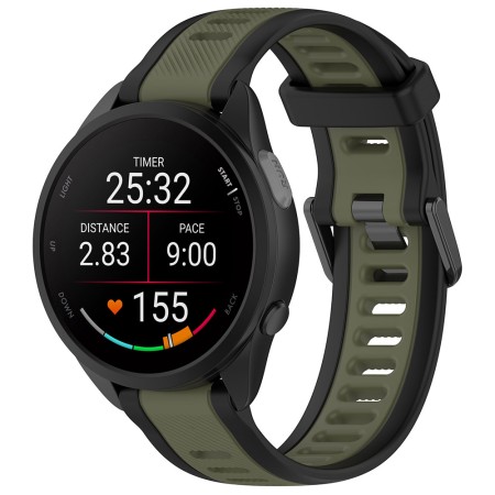 Curea pentru Samsung Galaxy Watch 4/5/Active 2, Huawei Watch GT 3 (42mm)/GT 3 Pro (43mm) - Techsuit Watchband (W053) - Khaki