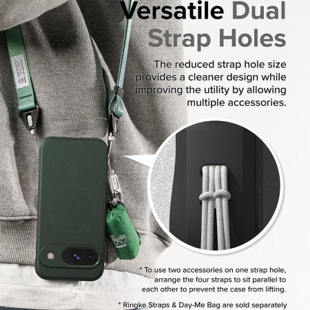 Husa pentru Google Pixel 9 - Ringke Onyx MagSafe - Dark Green