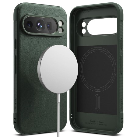 Husa pentru Google Pixel 9 Pro - Ringke Onyx MagSafe - Dark Green